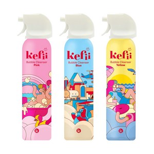 케피 유아 버블클렌저 3종 세트, 200ml, 3개