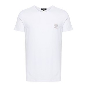 베르사체 로고 프린트 티셔츠, 화이트계열, Numeric 4