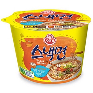 오뚜기 스낵면 90g, 12개