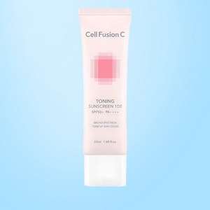 셀퓨전씨 토닝 썬스크린 100 SPF50+ PA++++, 50ml, 1개