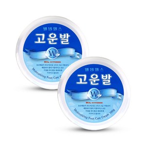1+1 웰빙헬스 오리지널 고운발 크림 풋크림 2개, 1개