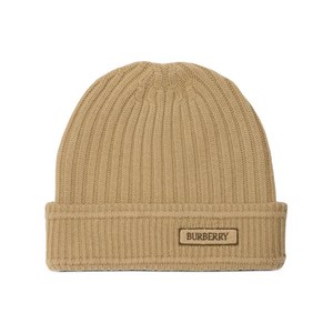 버버리 로고 패치 비니