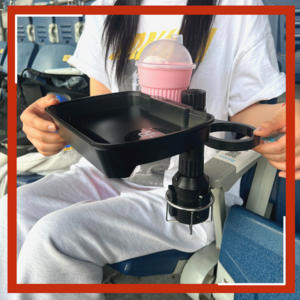 츄리 휴대용 야구장 간이 테이블 컵홀더