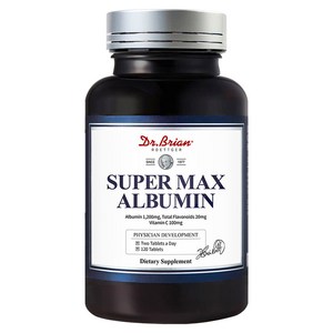 닥터브라이언 슈퍼 맥스 알부민 1200mg 타블렛, 120정, 1개
