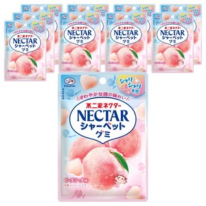 후지야 넥타 셔벗 구미 피치 소다 맛
