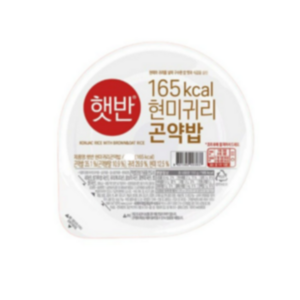 햇반 현미귀리곤약밥, 150g, 12개