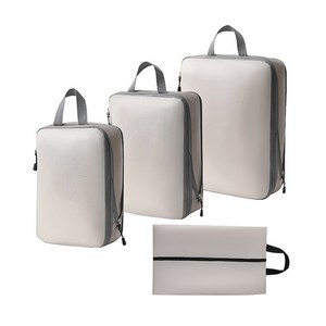 살림살림 공간압축 여행용 파우치 가방 4종세트