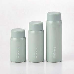 오슬로 미니 텀블러, 그린, 200ml, 1개