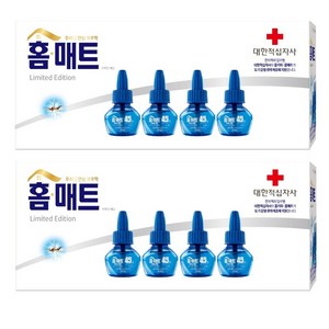 홈매트 리미티드 에디션 리퀴드 에스 45일 리필 모기약, 116ml, 2개