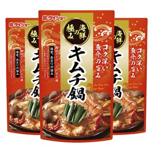 다이쇼 김치 나베 스트레이트 타입, 750g, 3개