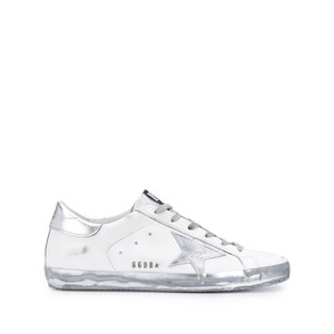 골든 구스 슈퍼스타 로우탑 스니커즈, Italy 37(KR 245), 화이트계열