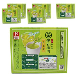 이에몬 말차 함유 현미차 스틱 타입