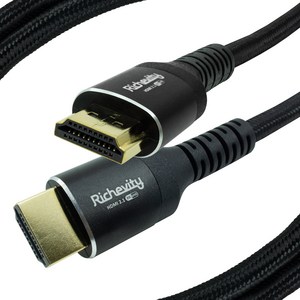 리체비티 하이퀄리티 8K HDMI 2.1 케이블 [HDMI 공식 인증], 1m, 1개