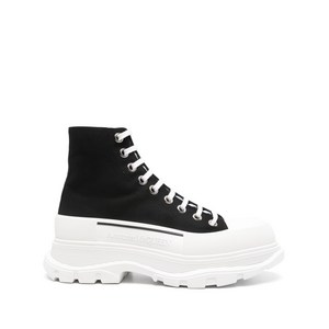 알렉산더맥퀸 트레드 슬릭 스니커즈, Italy 41(KR 260), 블랙계열