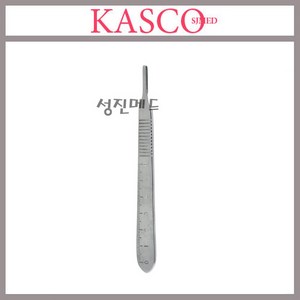 (KASCO)메스대 3호(눈금) 12cm (Gaduation) 3-003-1, 1개