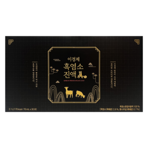 래오이경제 흑염소진액 진, 2.1L, 1개