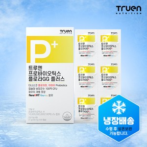 [냉장배송] 트루엔 프로바이오틱스 플로라GG 플러스, 60정, 1개