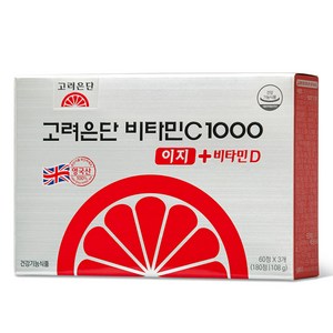 고려은단 비타민C 1000 이지+ 비타민D 108g, 180정, 1개
