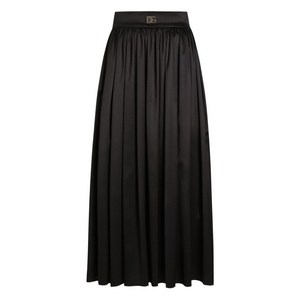 돌체앤가바나 DNA 플리츠 미디 드레스, 블랙계열, Italy 40(KR 44)