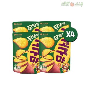 오리온 무뚝뚝 고구마칩, 96g, 4개