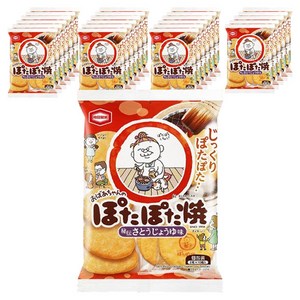 카메다 포타포타야키 비전 설탕 간장 맛 10개입, 24개