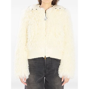 몽클레르 비기에르 페이크 퍼 패딩 재킷, 화이트계열, Numeric 2(KR 66)