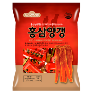 일광제과 홍삼양갱, 250g, 10개