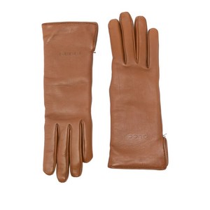 구찌 레더 장갑, in 7.5(KR 190), 브라운계열
