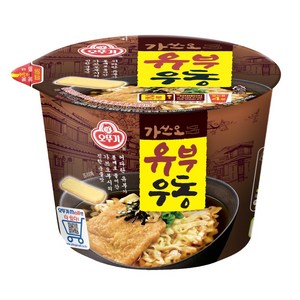 오뚜기 가쓰오 유부 우동 컵라면