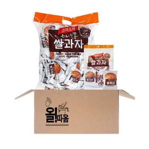 올따옴 오성 크리스피 허니눈꽃 쌀과자 990g(920g+70g), 990g, 1세트