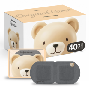 곰도리 온열안대 오리지널 케어 플러스, 40개입, 1세트