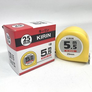 타지마스타일 KIRIN 5.5M 줄자 측정공구 산업현장 가정, 2개