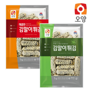 오양 김말이1kg+매콤 김말이1kg, 1개