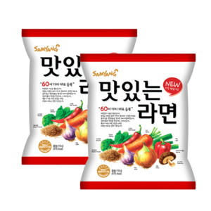 삼양식품 맛있는라면 115g 40입 1박스, 40개