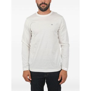 C.P.컴퍼니 긴소매 로고 티셔츠, 베이지계열, Standard L(KR 105)