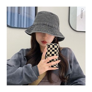 보슈 데님 버킷햇 데일리 벙거지 빈티지모자 g7-1