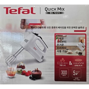 테팔 베이킹 핸드믹서 퀵믹스