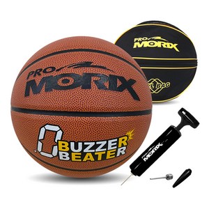 프로모릭스 버저비터 농구공 7호+농구공 가방+단방향 볼펌프, 버저비터+공가방+볼펌프, 1개