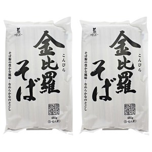 사누키물산 곤피라 소바, 480g, 2개