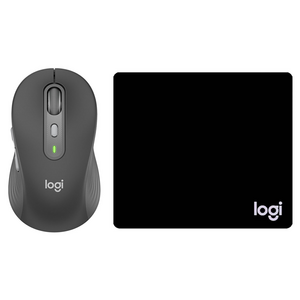 로지텍 무선마우스 + 마우스 패드 일반형
