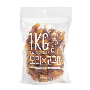 슈퍼츄 강아지 일킬로그램 가득담은 육포