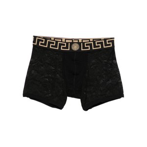 베르사체 로고 패턴 복서 브리프, 블랙계열, Numeric 6