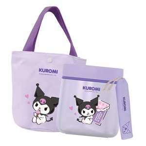 타푸코 산리오 보온 도시락 + 수저 세트 T027