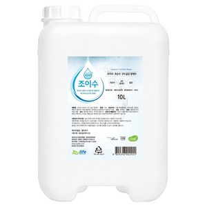 조이수 초순수 3차 살균 정제수 본품, 10L, 1개