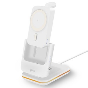 그릭 폴딩 with 3in1 애플워치 에어팟 맥세이프 무선 충전기 보조배터리 세트