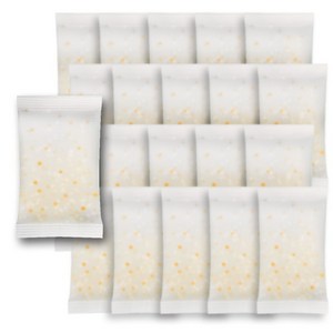 공장직영 [B타입] 재사용 습기제거제 실리카겔 방부제 식품용 가정용 산업용, 20g, 20개