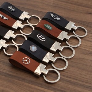 카퓨어 자동차 키링 차량용 열쇠고리 명품 가죽 키홀더, 엠블럼 가죽 키홀더, 렉서스