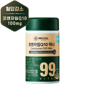 99바이탈 코큐텐 코엔자임Q10 미니, 90정, 1개