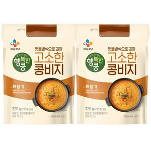 CJ 행복한콩 콩비지 (320g) 냉장, 2개, 320g