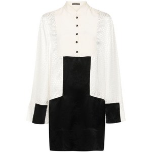 알렉산더맥퀸 자카드 미니 드레스